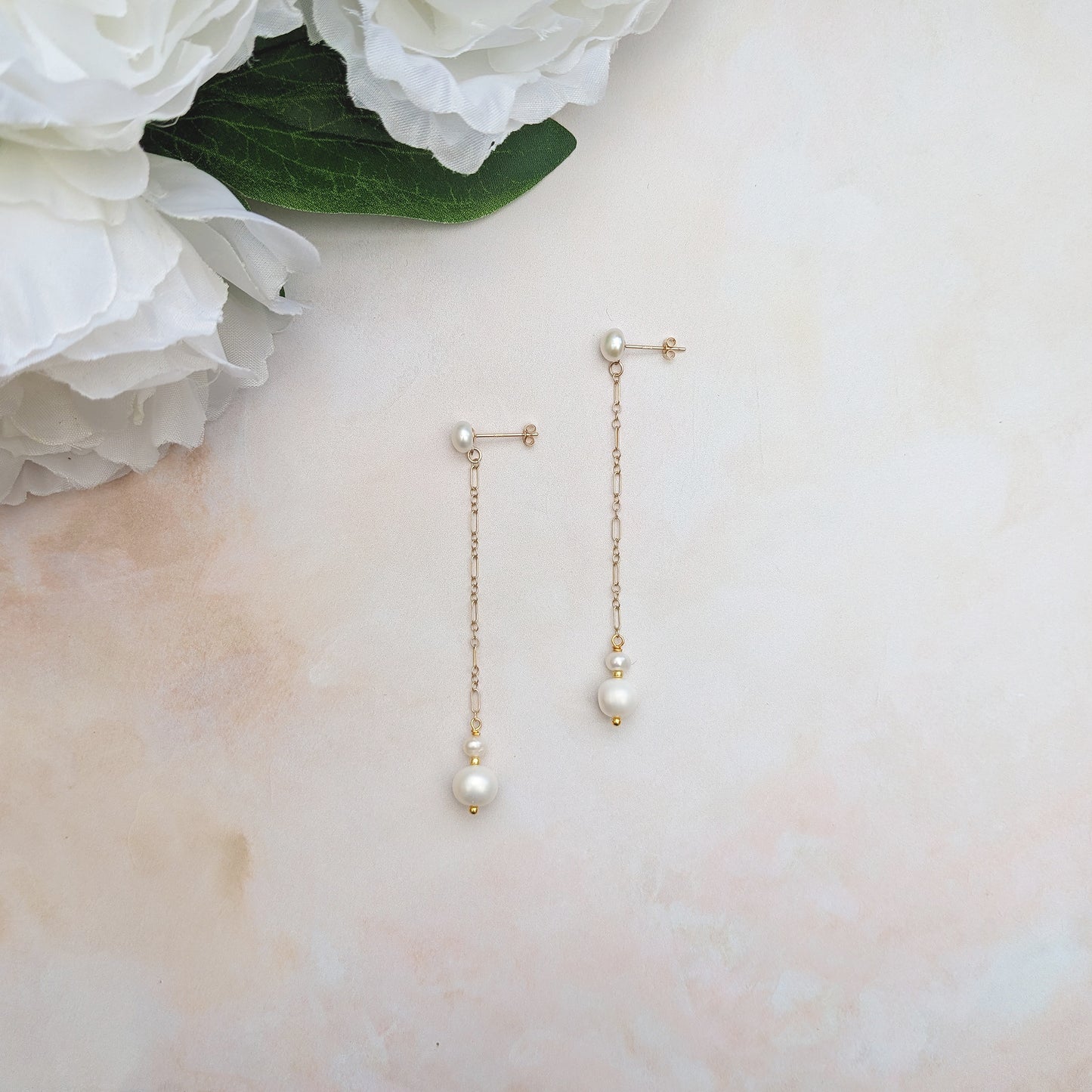 Pearl bridal jewellery for weddings designed & handmade by Susie Warner.