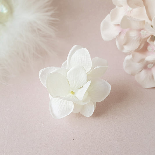 Angelic Hydrangea Silk Hair Flower