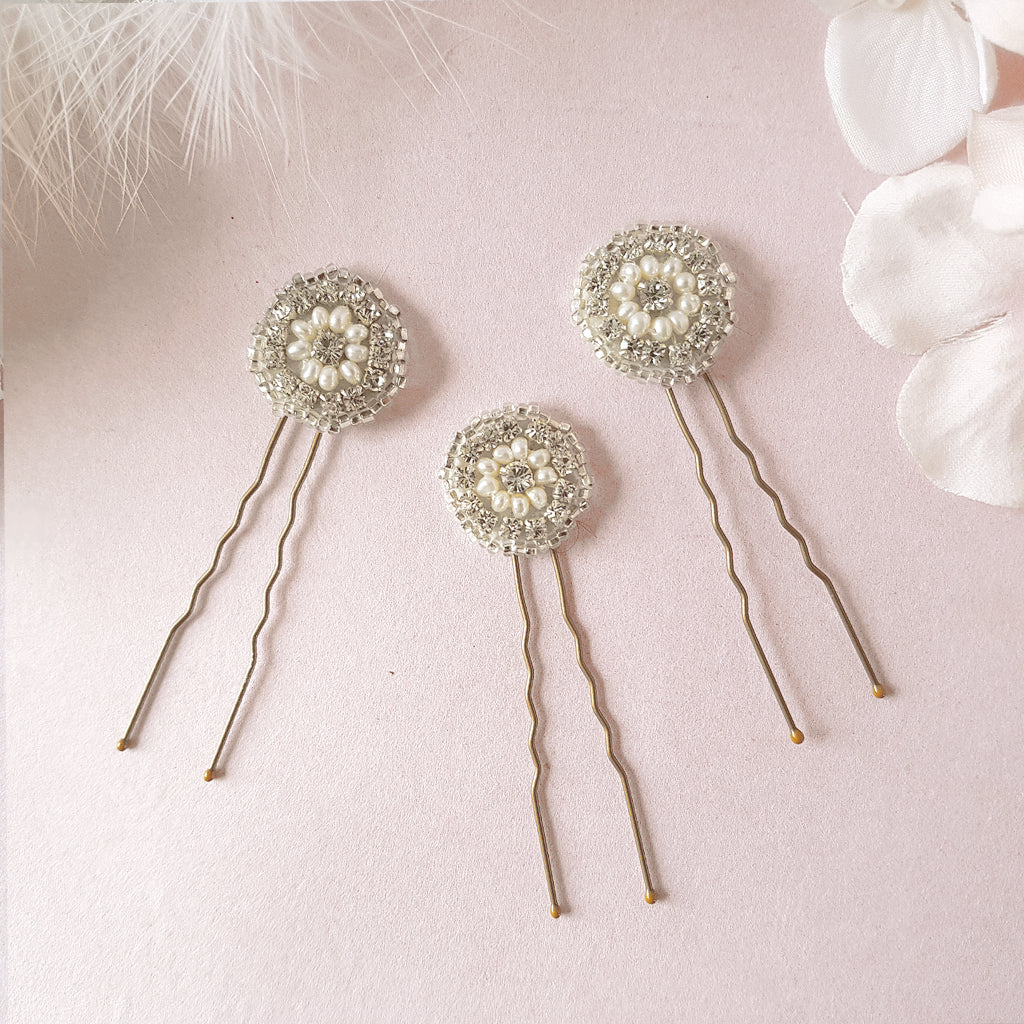 ARDEN | bridal hair pins