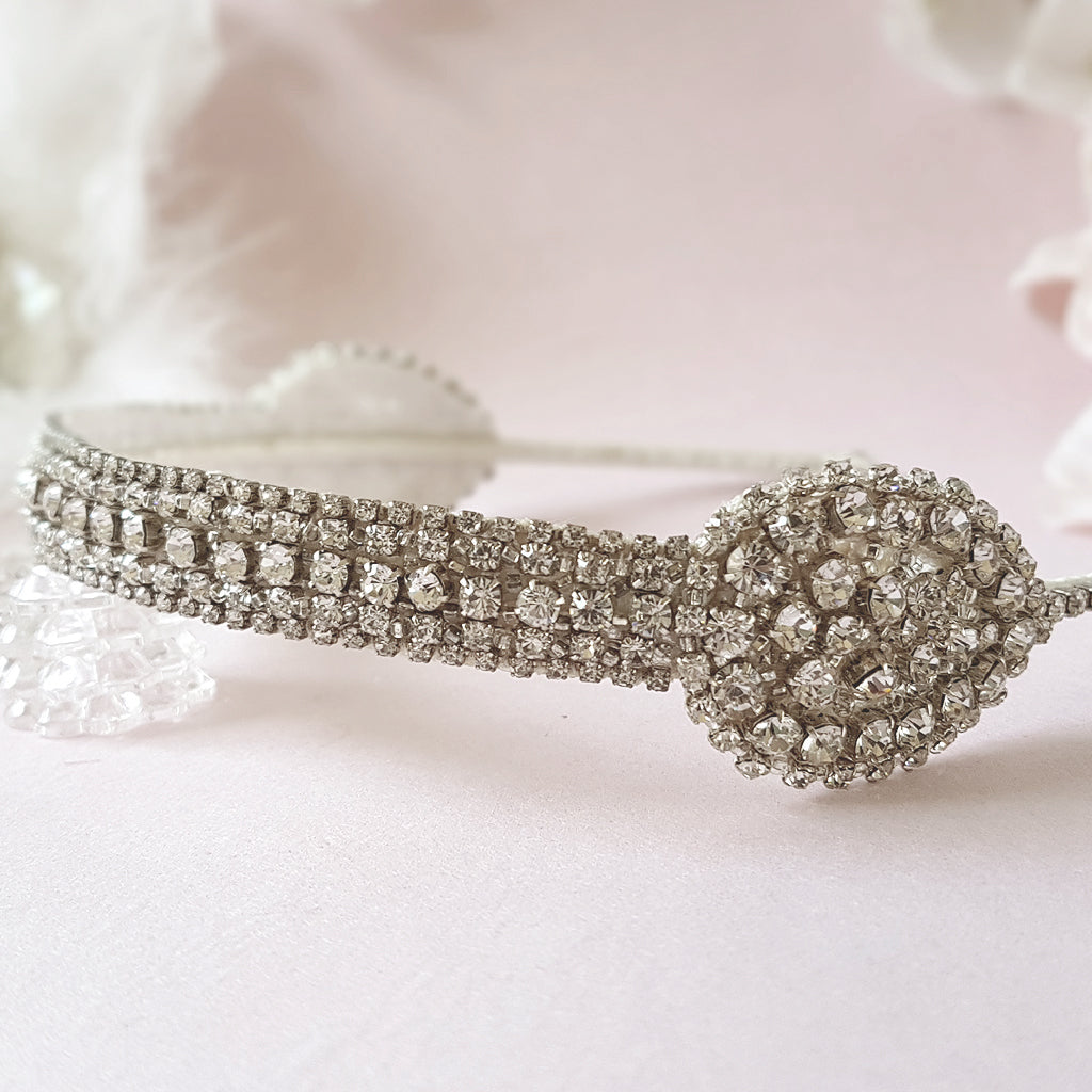 Tallulah Art Deco Crystal Headband