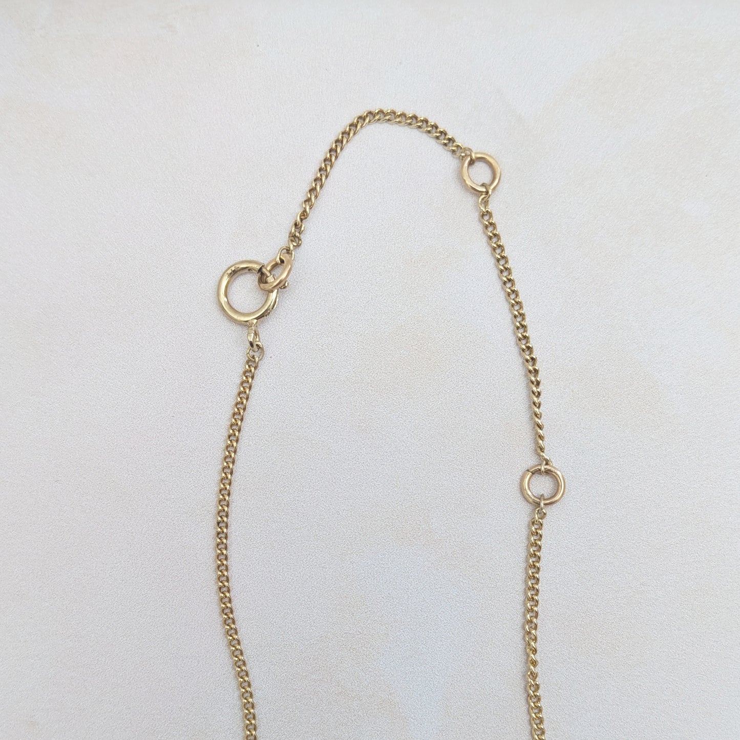 Adjustable baroque pearl cluster pendant necklace for brides designed & handmade by Susie Warner.