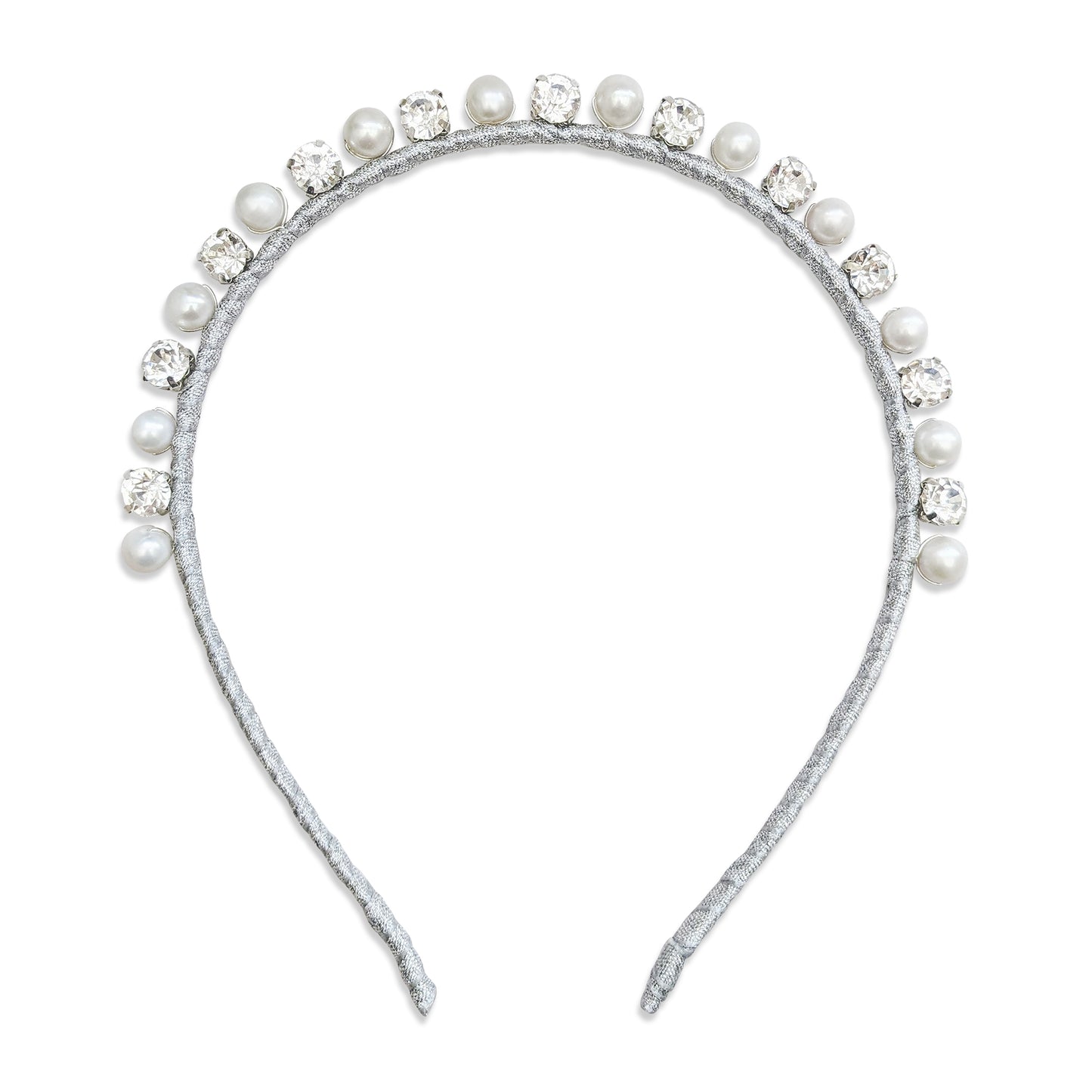 Statement pearl & crystal bridal hair accessories for weddings designed & handmade by Susie Warner.