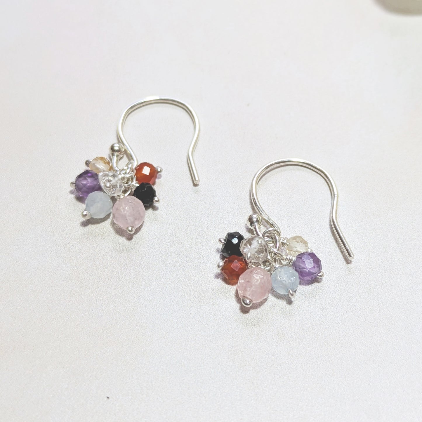 Seven Chakra Charm Earrings