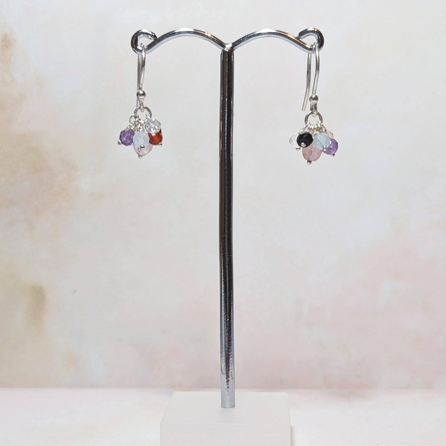 Seven Chakra Charm Earrings