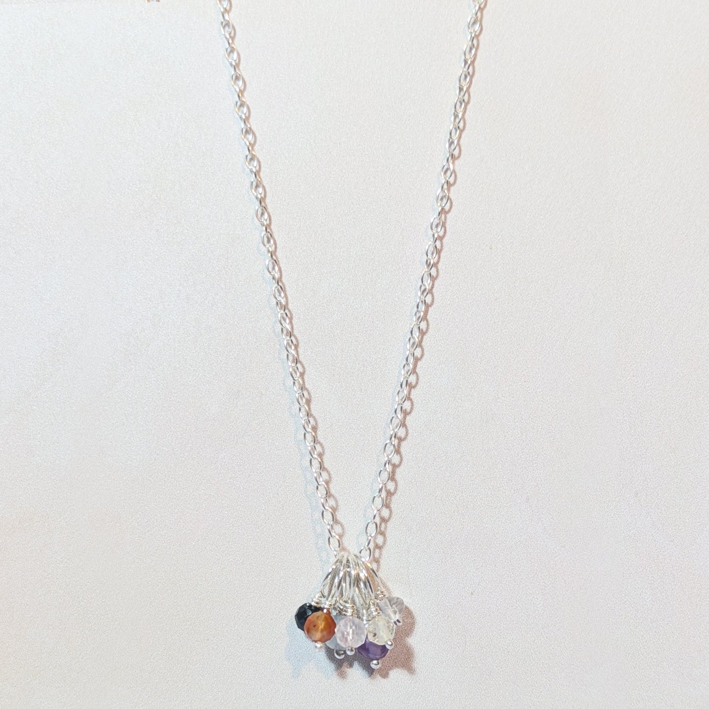 Seven Chakra Charm Necklace