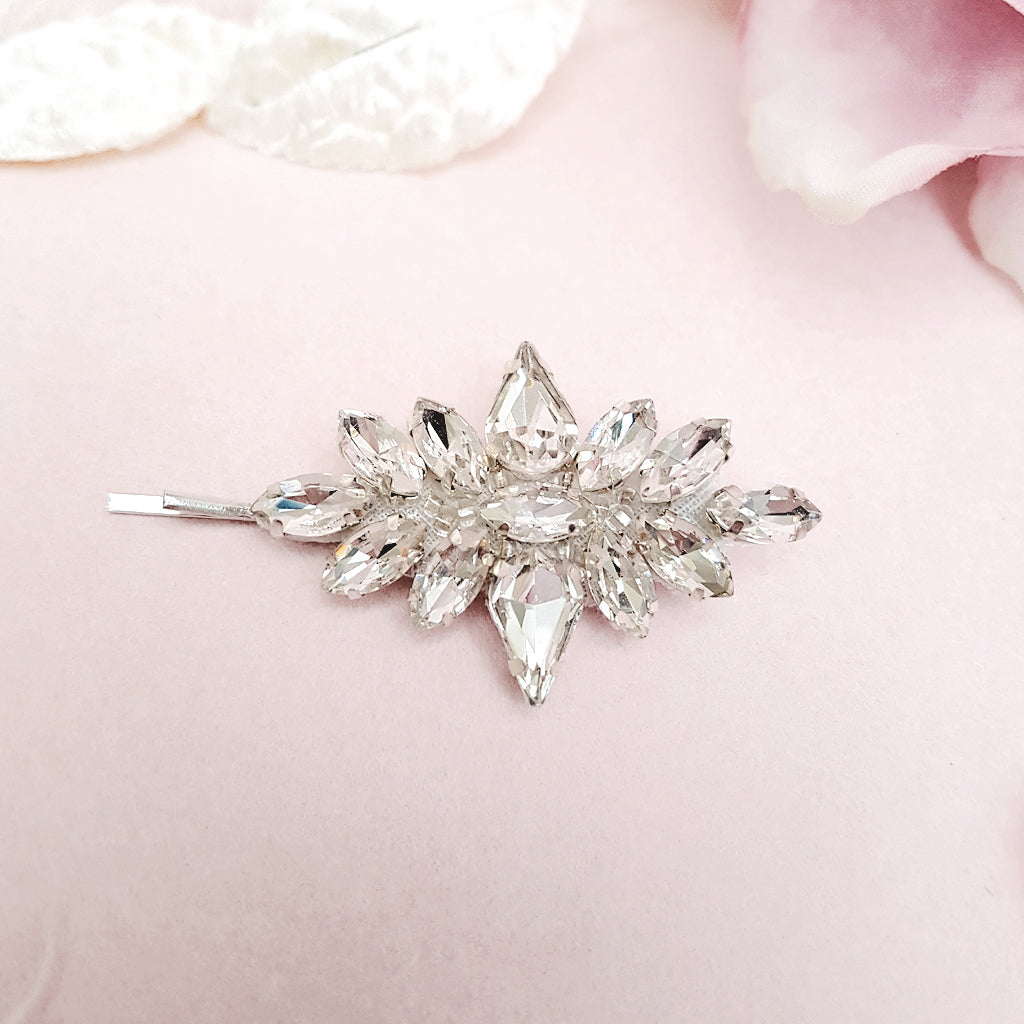 Deborah Crystal Starburst Hair Clip