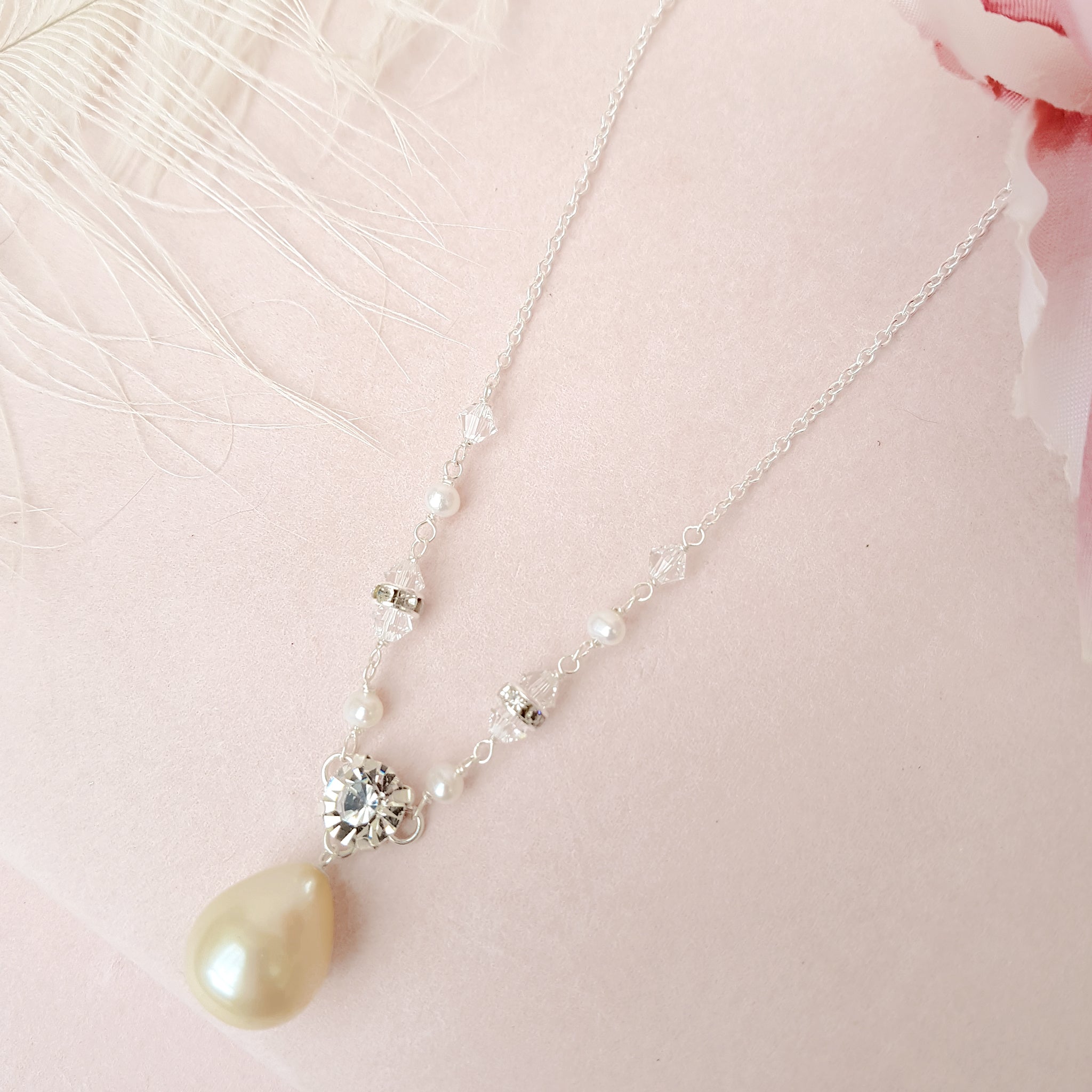Wedding Pearl Necklace | Bridal Necklace |Wedding Jewellery | – Betty and  Biddy