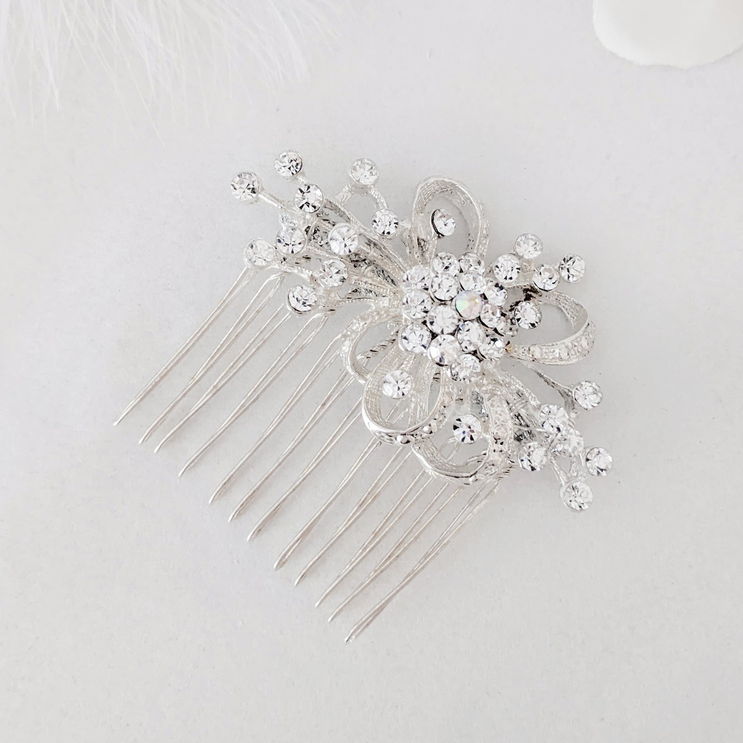Kaleidoscope Crystal Bridal Hair Comb