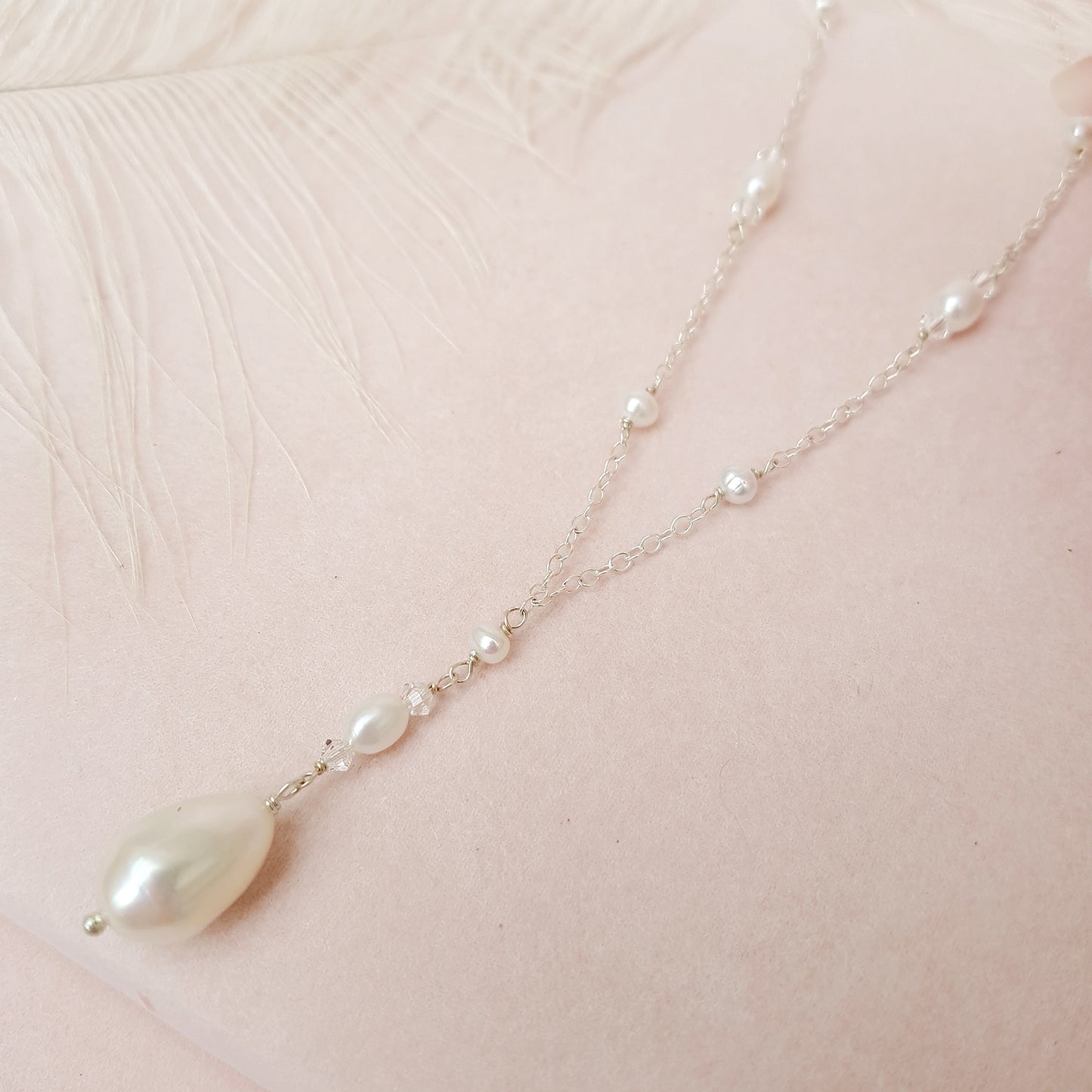 Kismet Baroque Freshwater Pearl Bridal Necklace