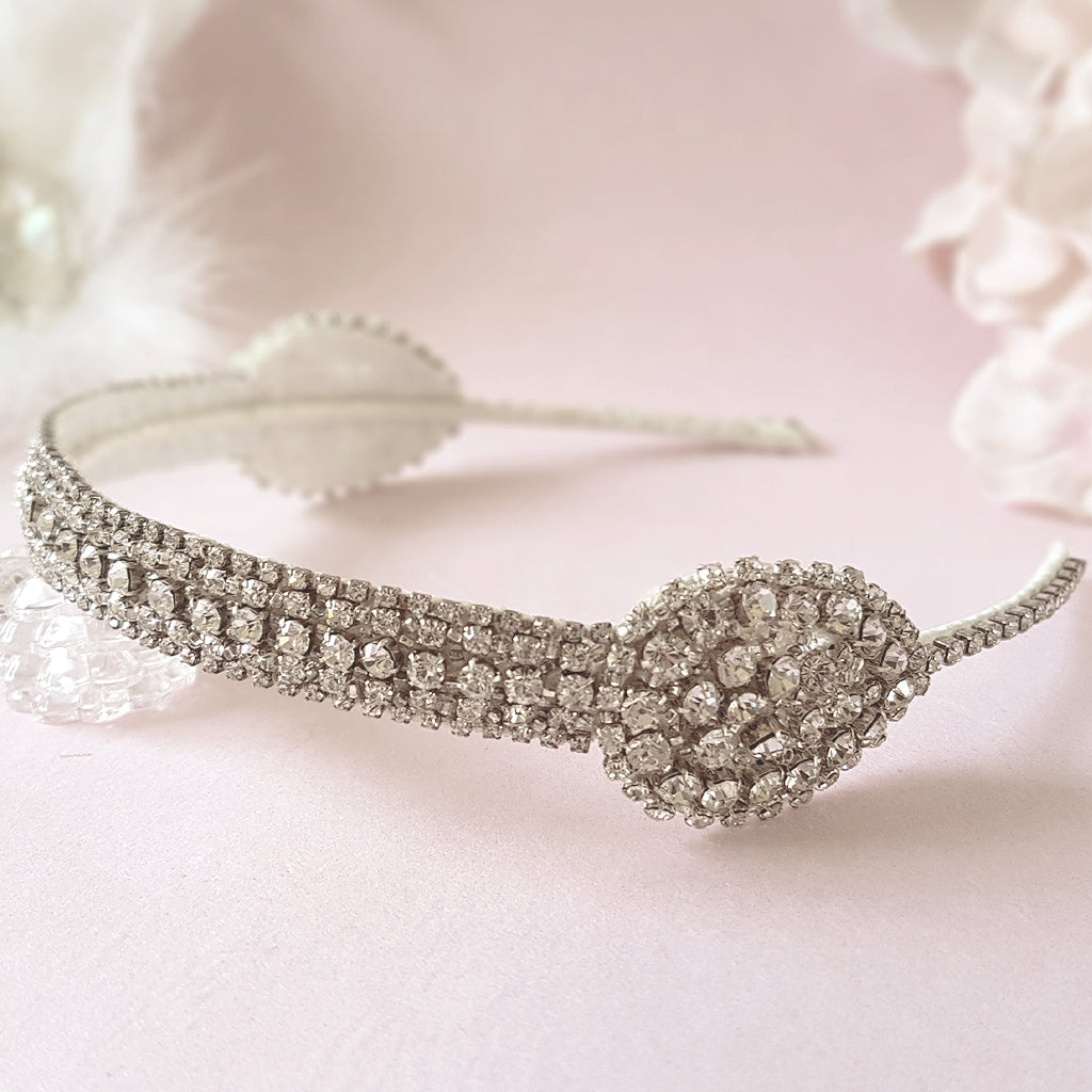 Tallulah Art Deco Crystal Headband